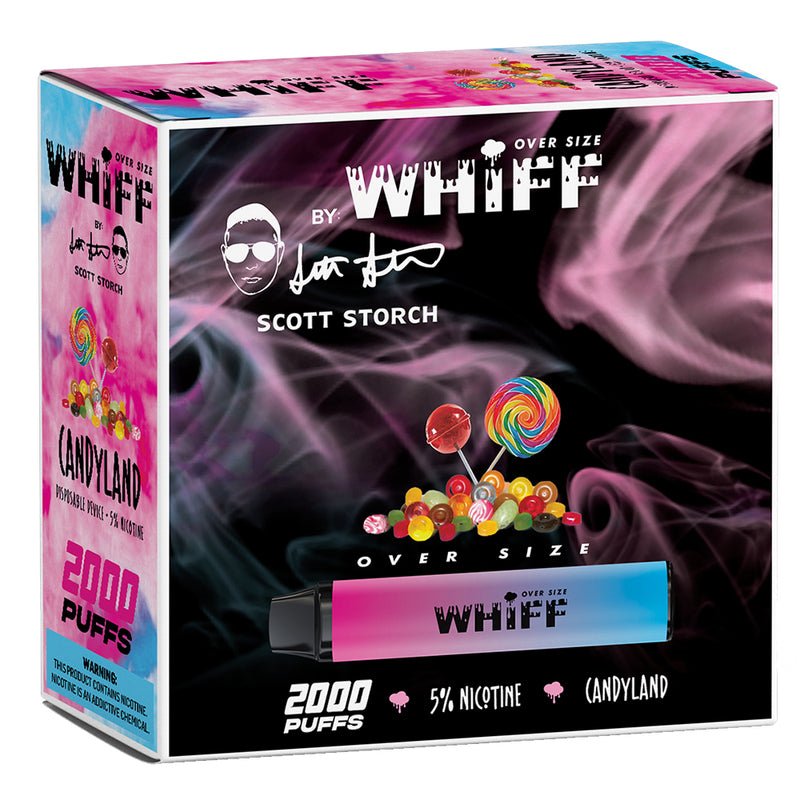 Whiff by Scott Storch Over Size Display Case