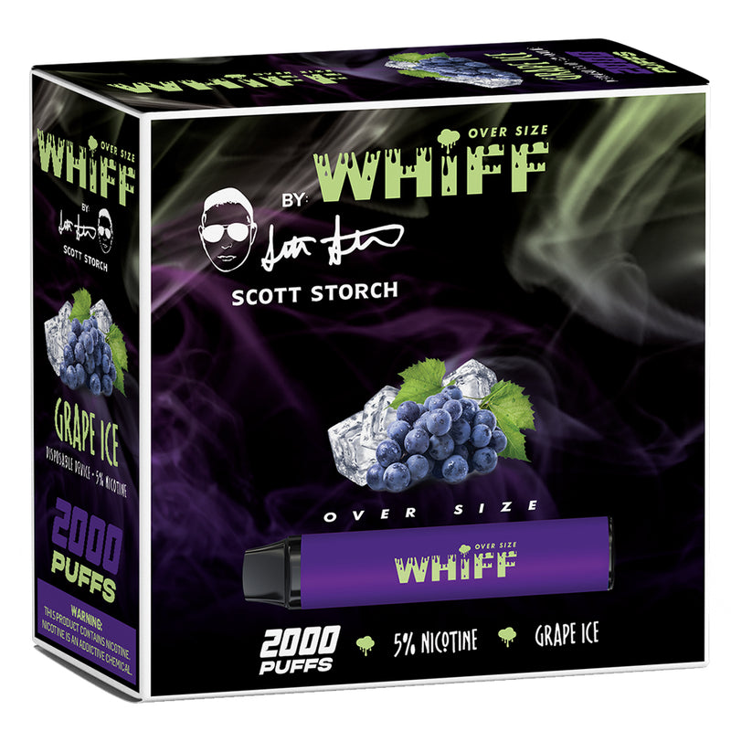 Whiff by Scott Storch Over Size Display Case
